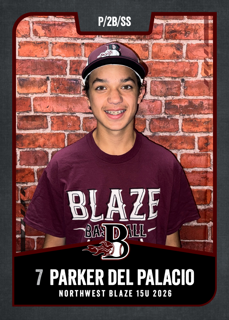 26 NW Blaze 15U Parker Del Palacio_Front