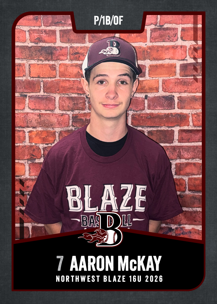 26 NW Blaze 16U Aaron McKay_Front